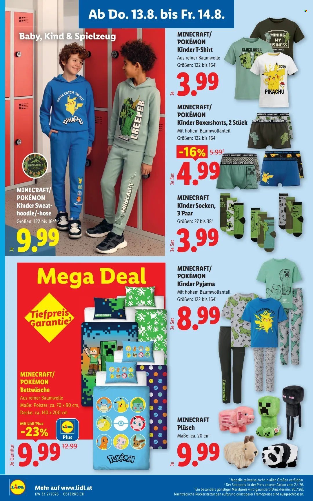 LIDL Flugblatt - Ab Donnerstag, 13.8.2026