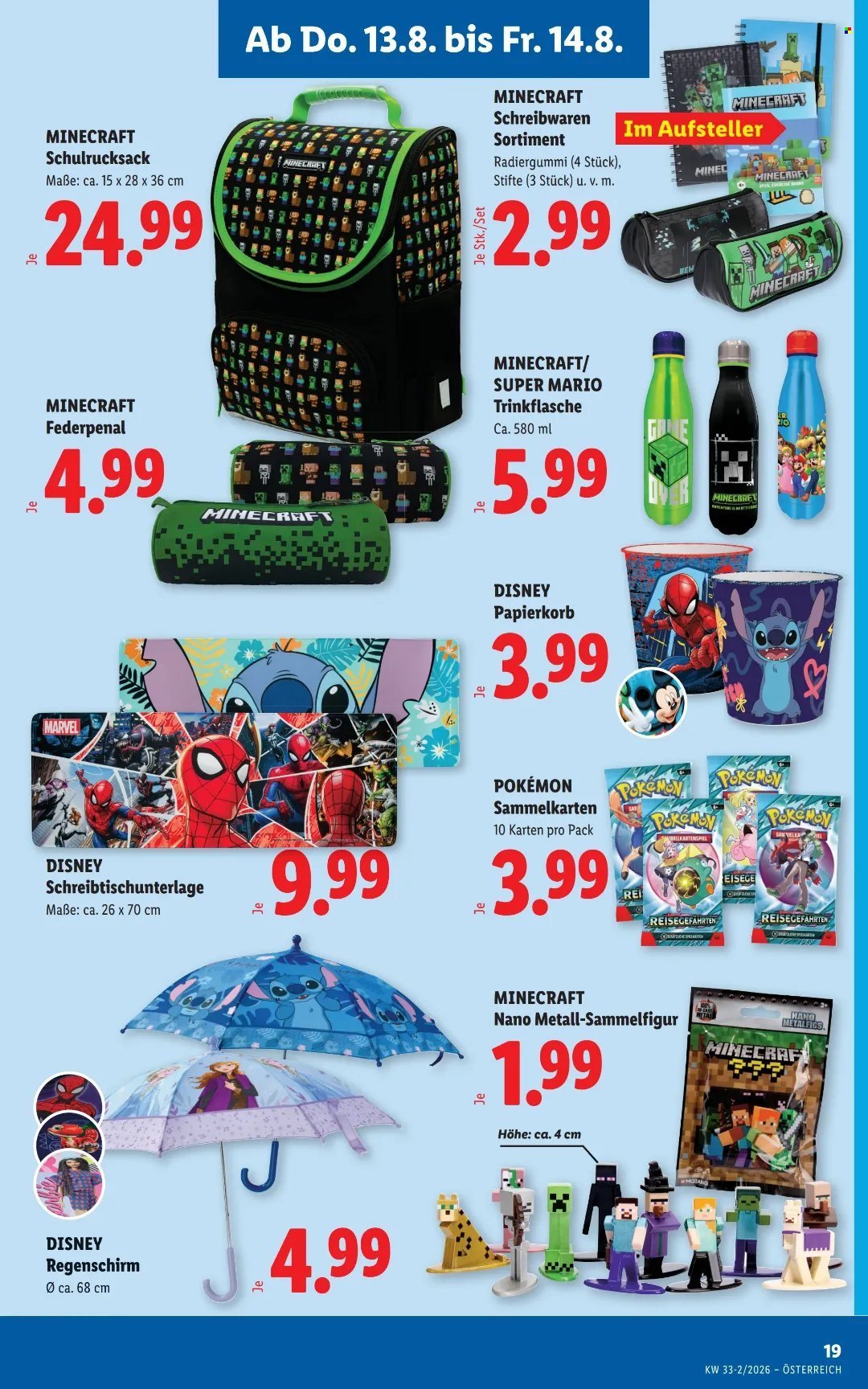 LIDL Flugblatt - Ab Donnerstag, 13.8.2026