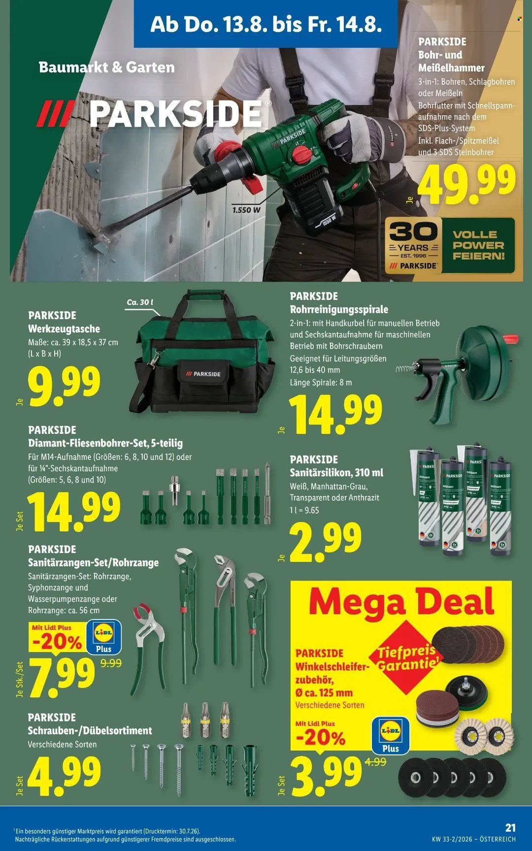 LIDL Flugblatt - Ab Donnerstag, 13.8.2026