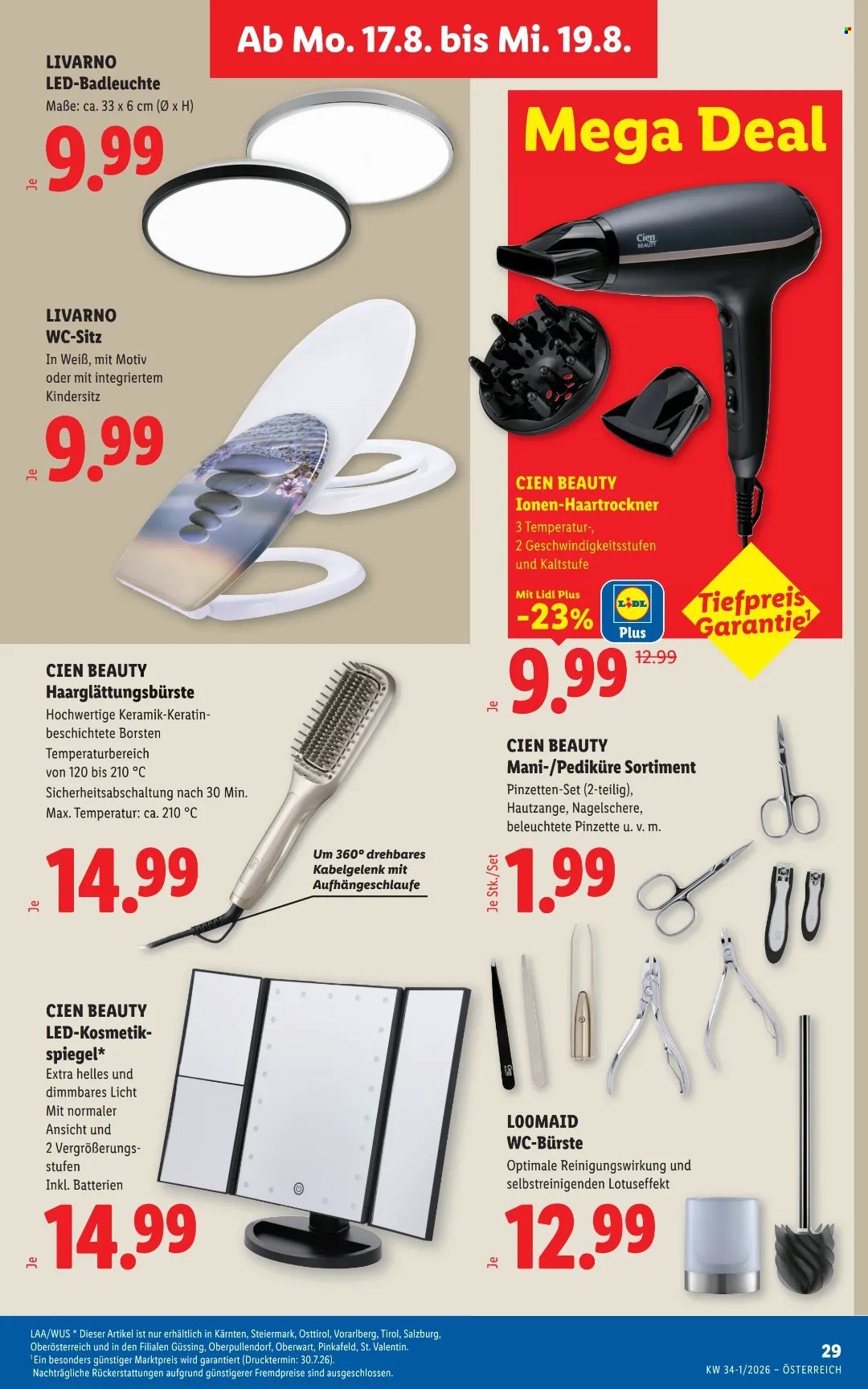 LIDL Flugblatt - Ab Donnerstag, 13.8.2026
