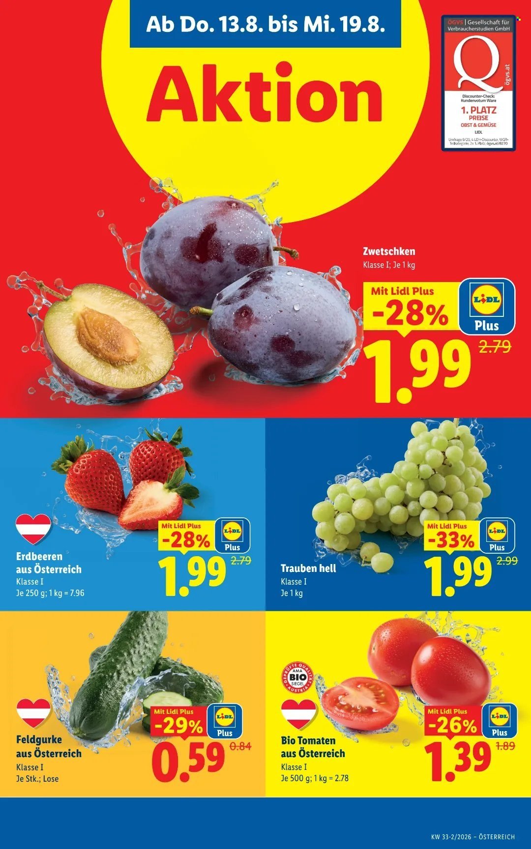LIDL Flugblatt - Ab Donnerstag, 13.8.2026
