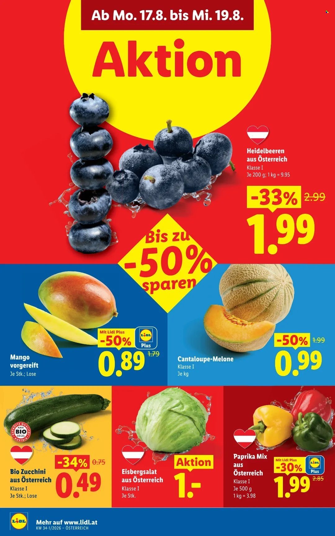 LIDL Flugblatt - Ab Donnerstag, 13.8.2026