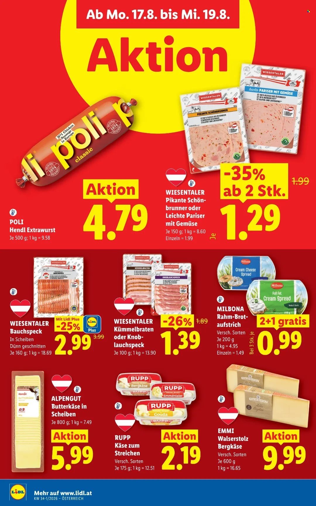 LIDL Flugblatt - Ab Donnerstag, 13.8.2026