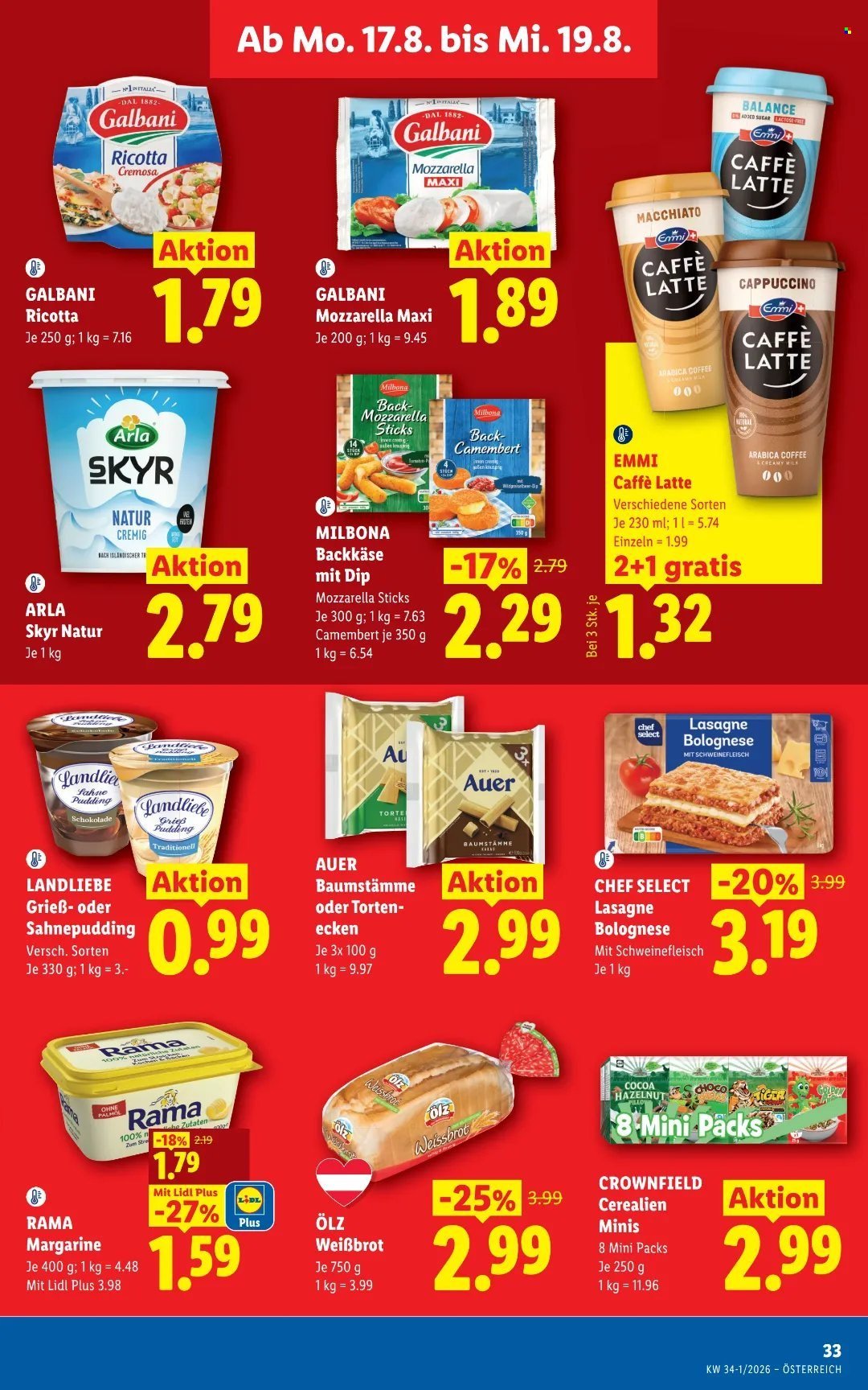 LIDL Flugblatt - Ab Donnerstag, 13.8.2026