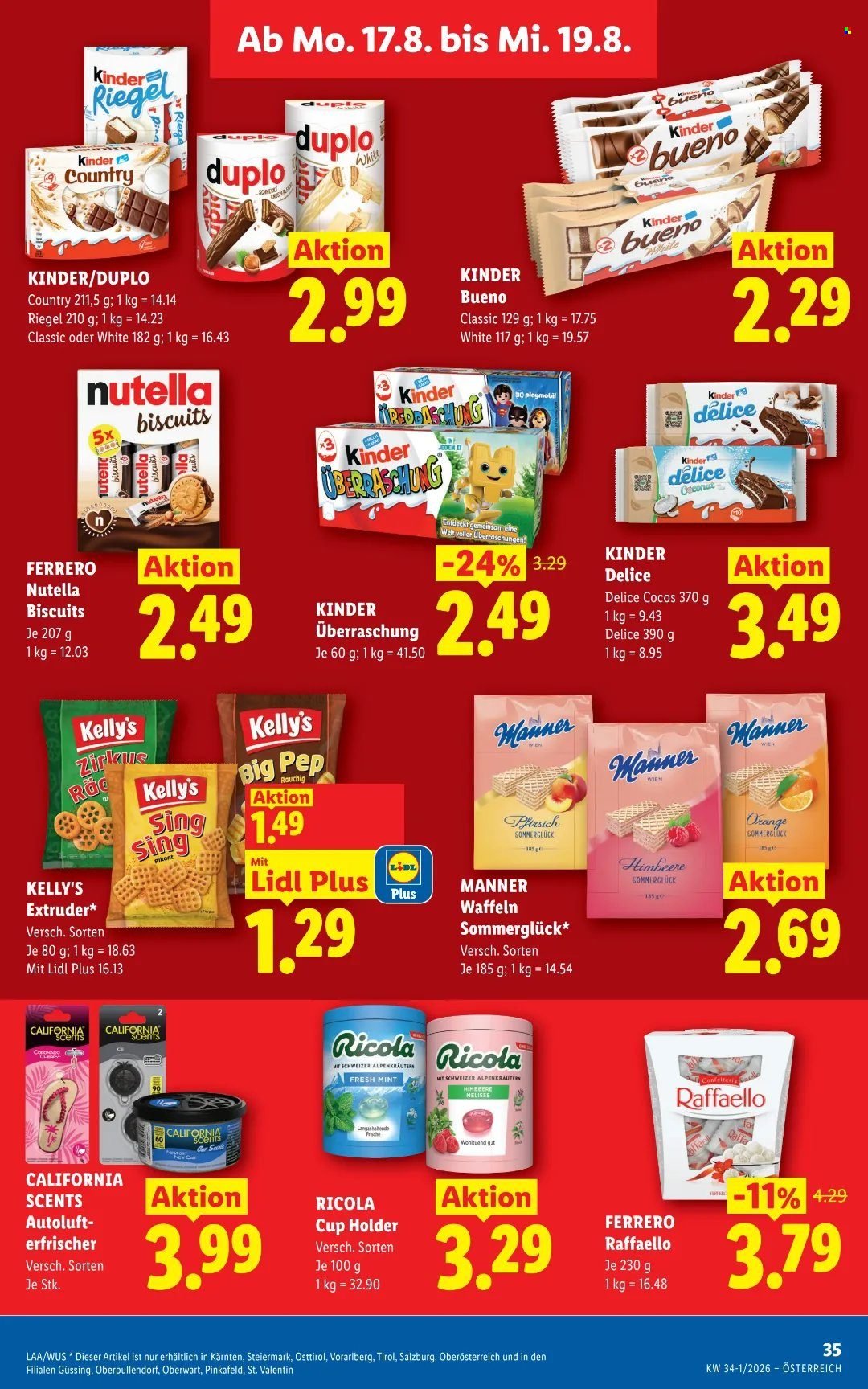 LIDL Flugblatt - Ab Donnerstag, 13.8.2026