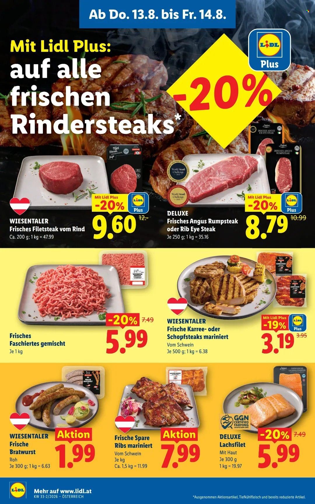 LIDL Flugblatt - Ab Donnerstag, 13.8.2026
