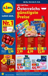 LIDL Flugblatt - Ab Donnerstag, 13.8.2026