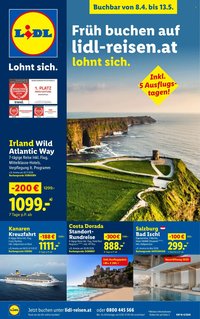 LIDL Flugblatt - Frühbucher-Highlights