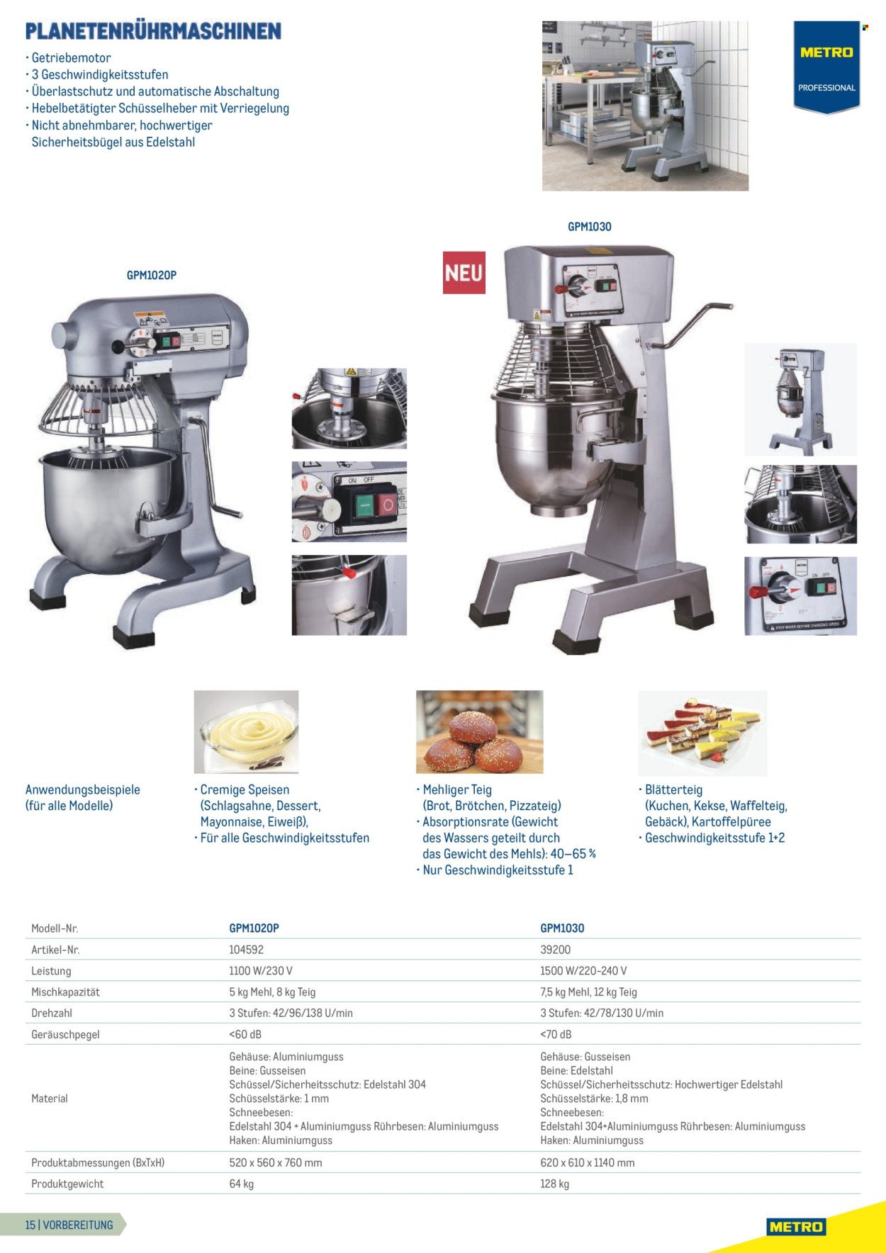 METRO Flugblatt - Gastrogeräte