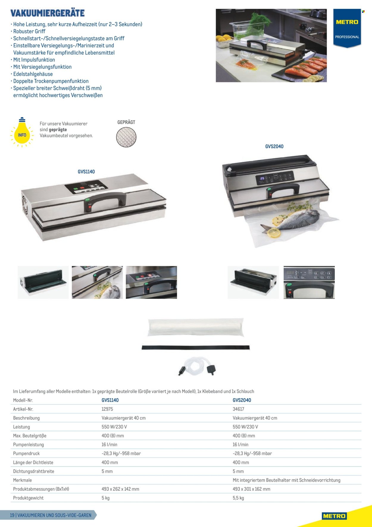 METRO Flugblatt - Gastrogeräte