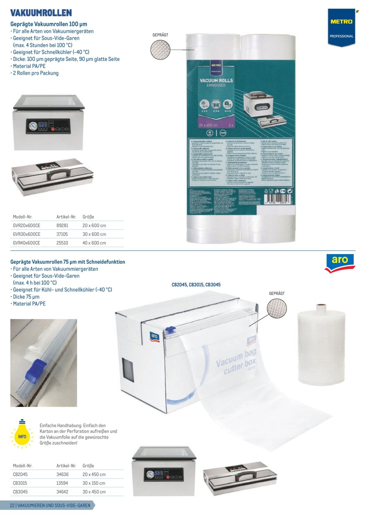 METRO Flugblatt - Gastrogeräte