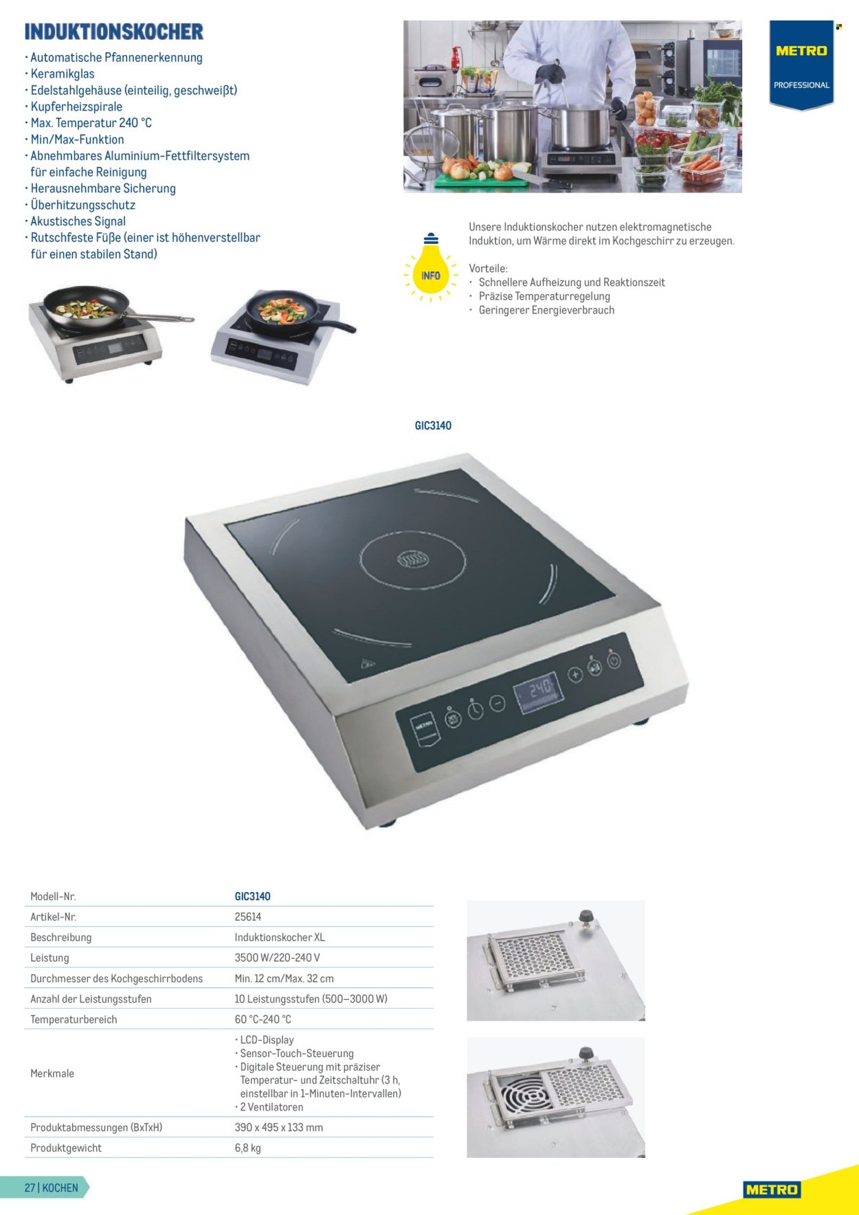 METRO Flugblatt - Gastrogeräte