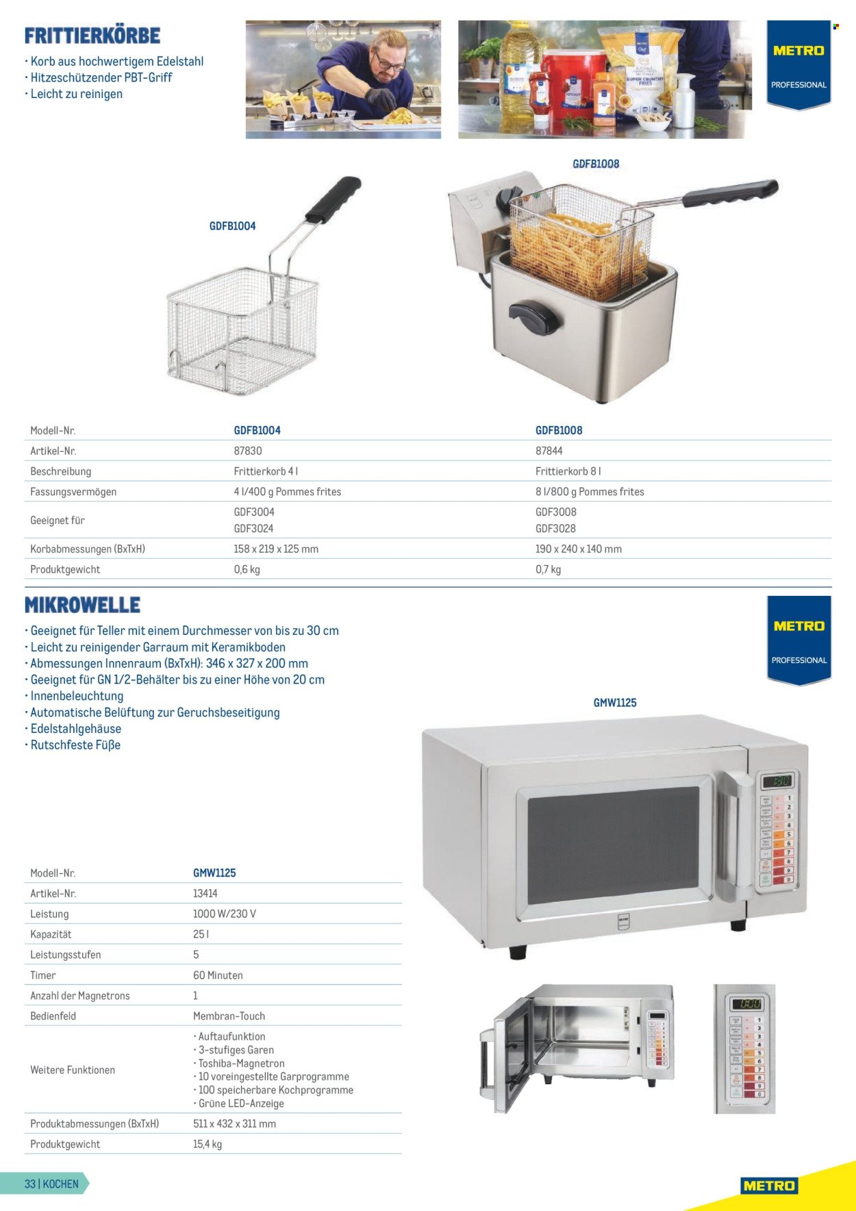 METRO Flugblatt - Gastrogeräte