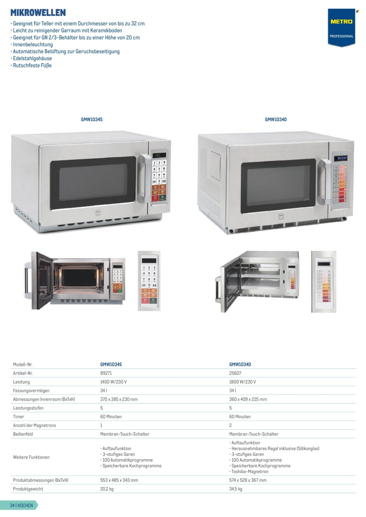 METRO Flugblatt - Gastrogeräte