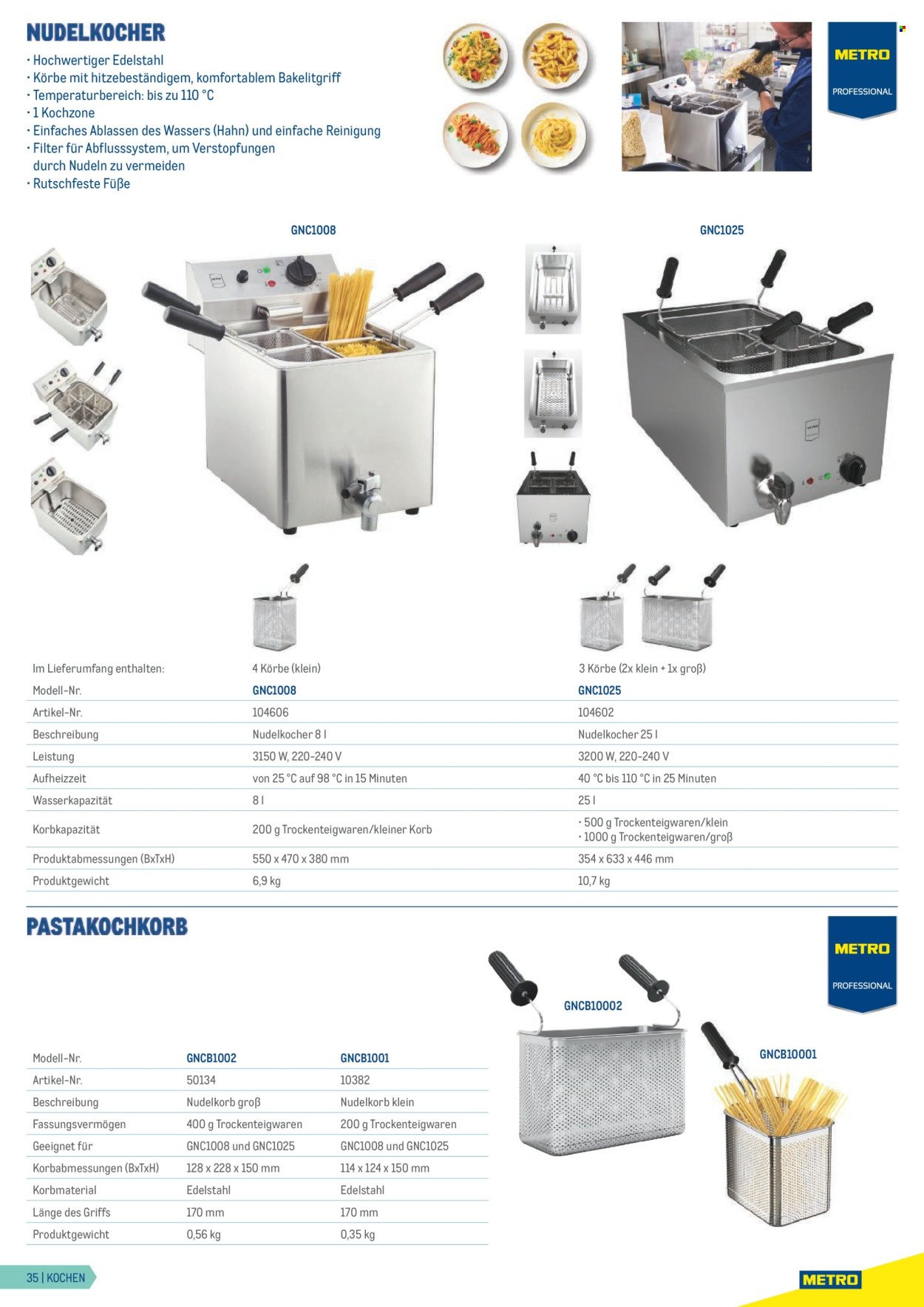 METRO Flugblatt - Gastrogeräte