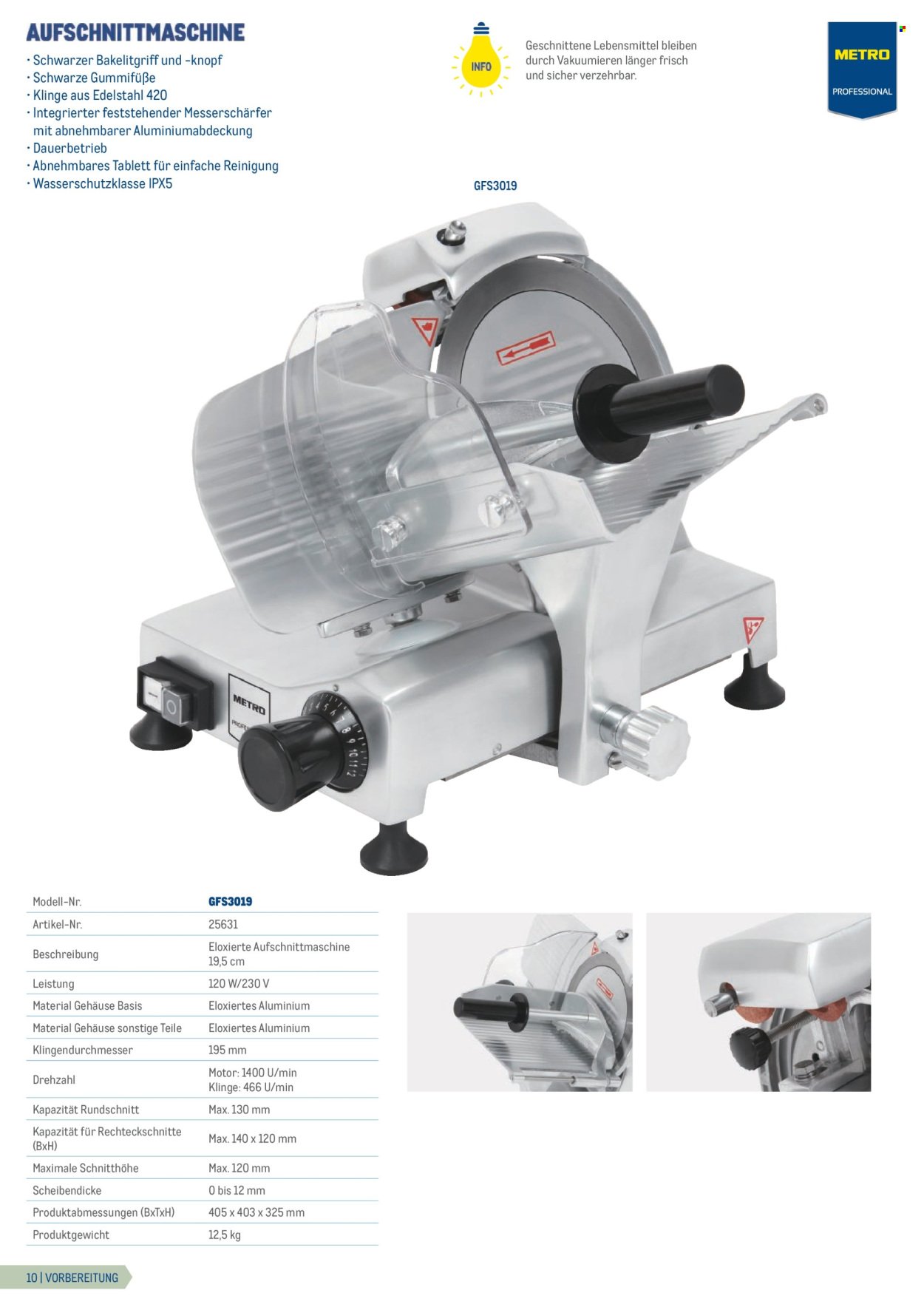 METRO Flugblatt - Gastrogeräte