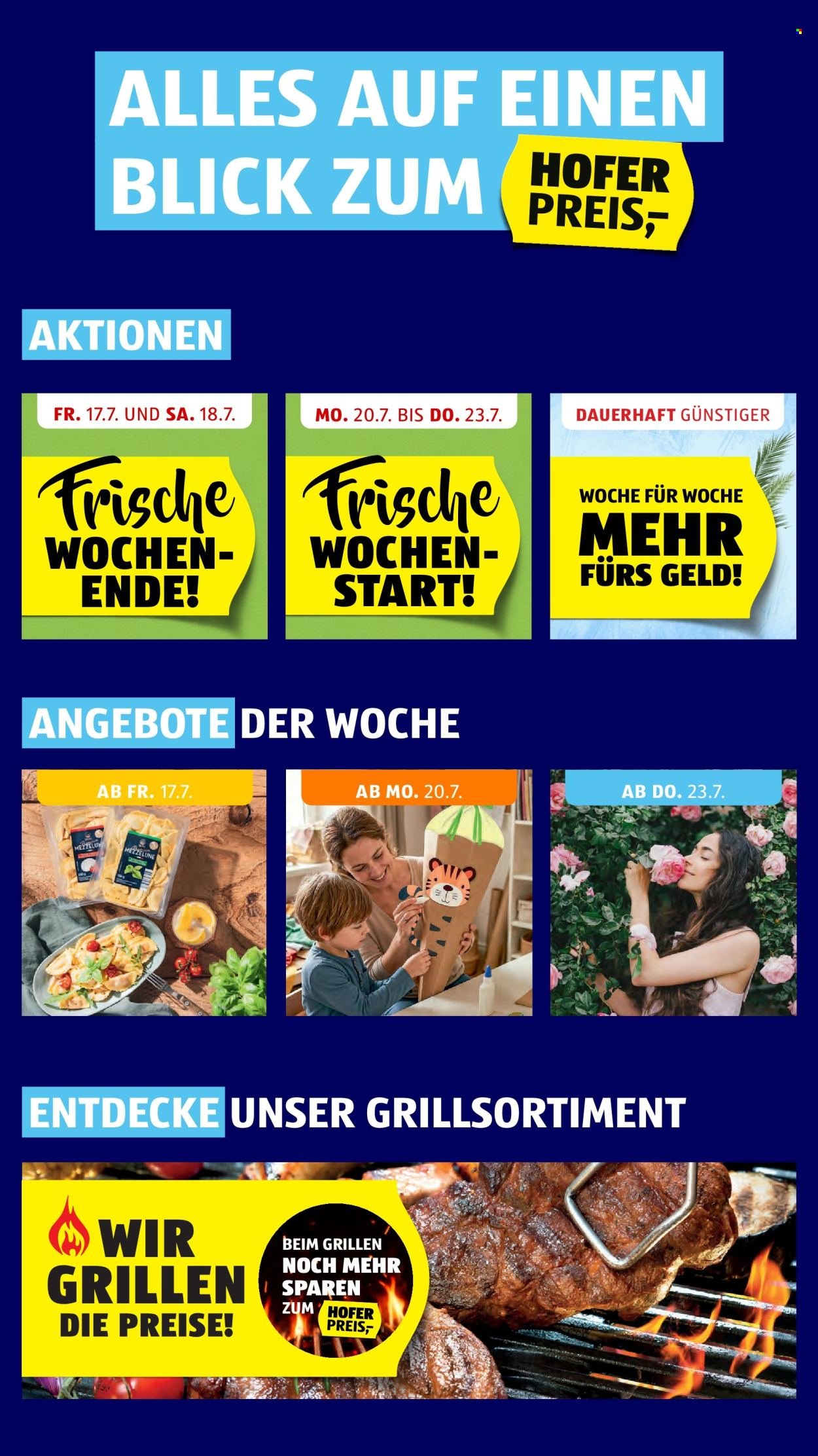 HOFER Flugblatt - Ab Freitag, 17.7.2026