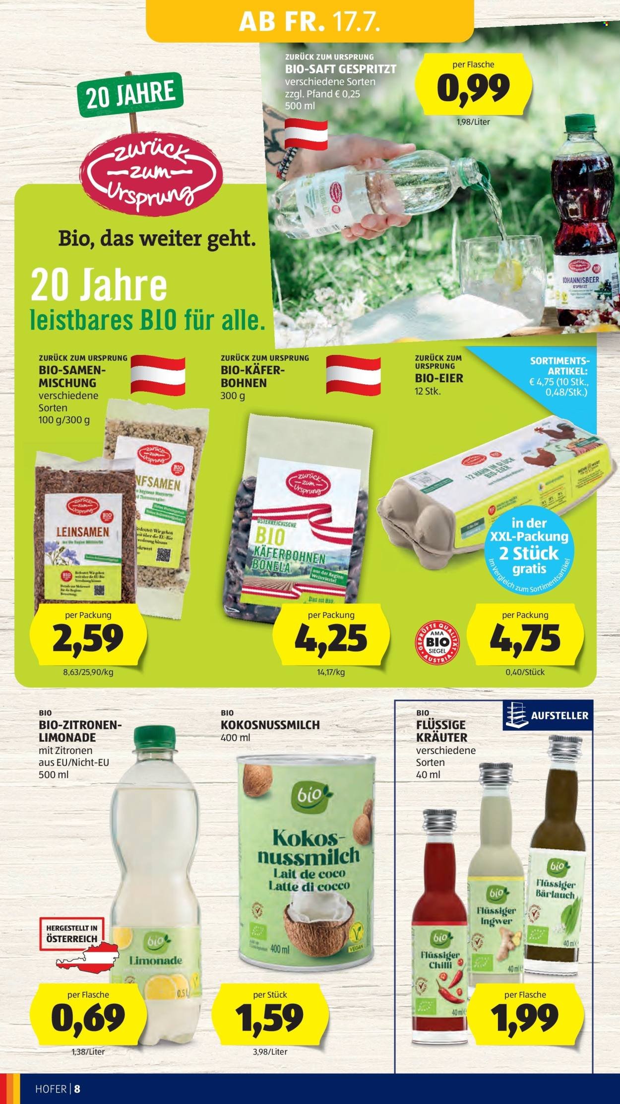 HOFER Flugblatt - Ab Freitag, 17.7.2026