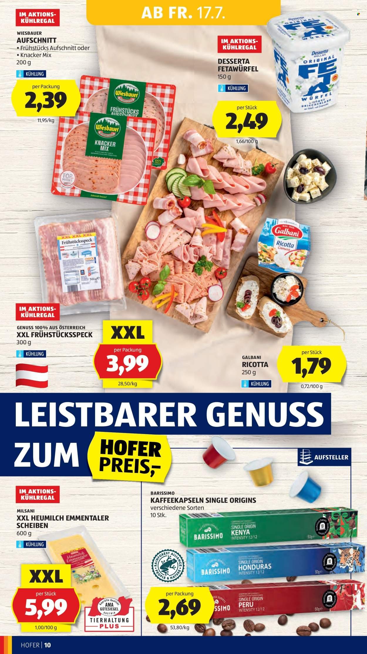 HOFER Flugblatt - Ab Freitag, 17.7.2026