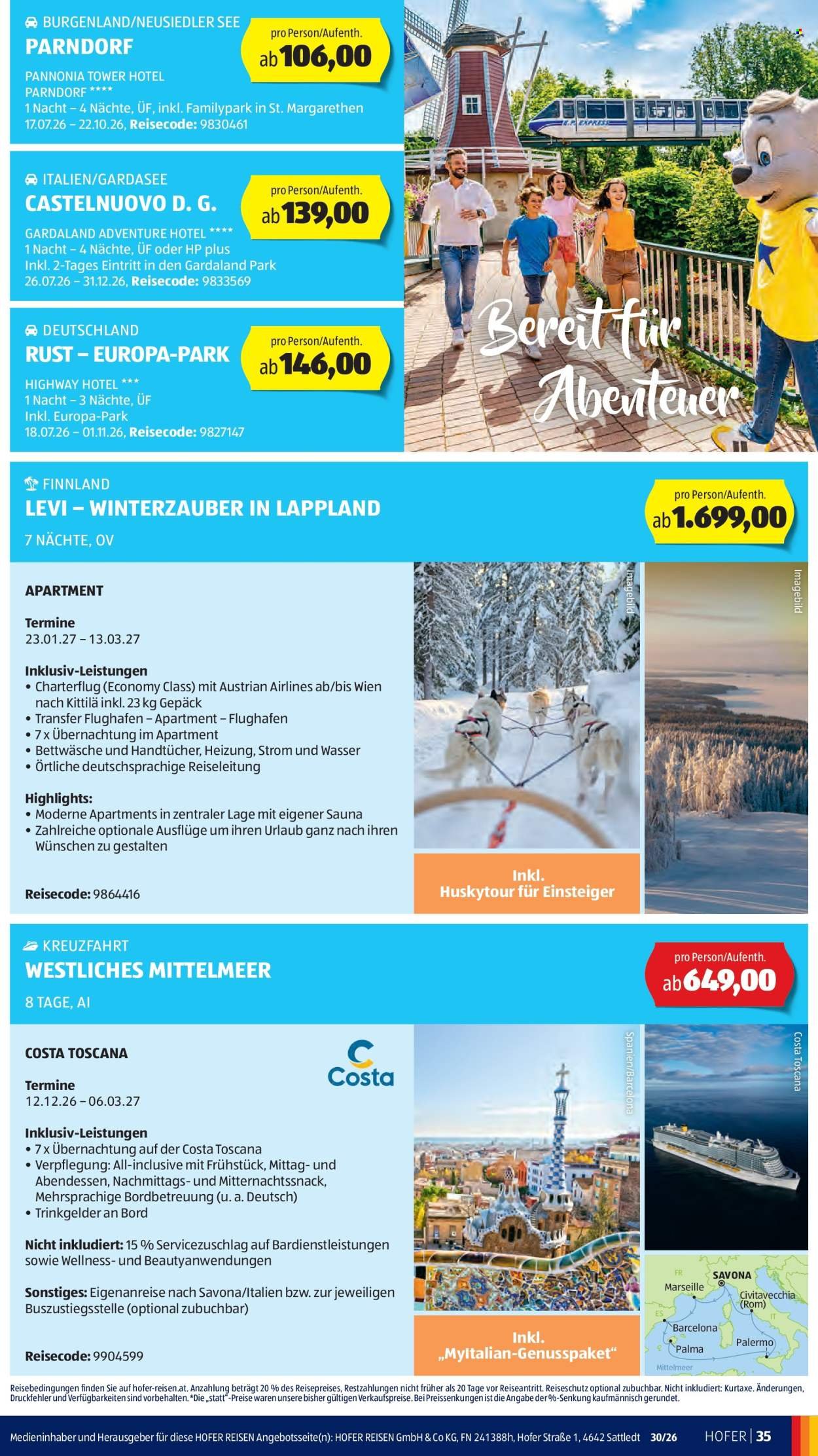 HOFER Flugblatt - Ab Freitag, 17.7.2026