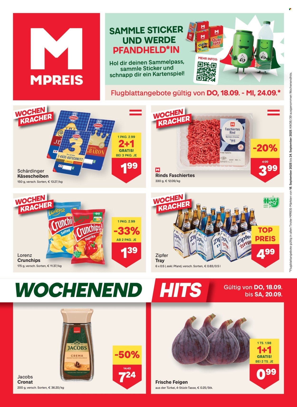MPREIS Flugblatt - Ab Donnerstag, 18.9.2025 (2025-09-18 - 2025-09-24) | 1