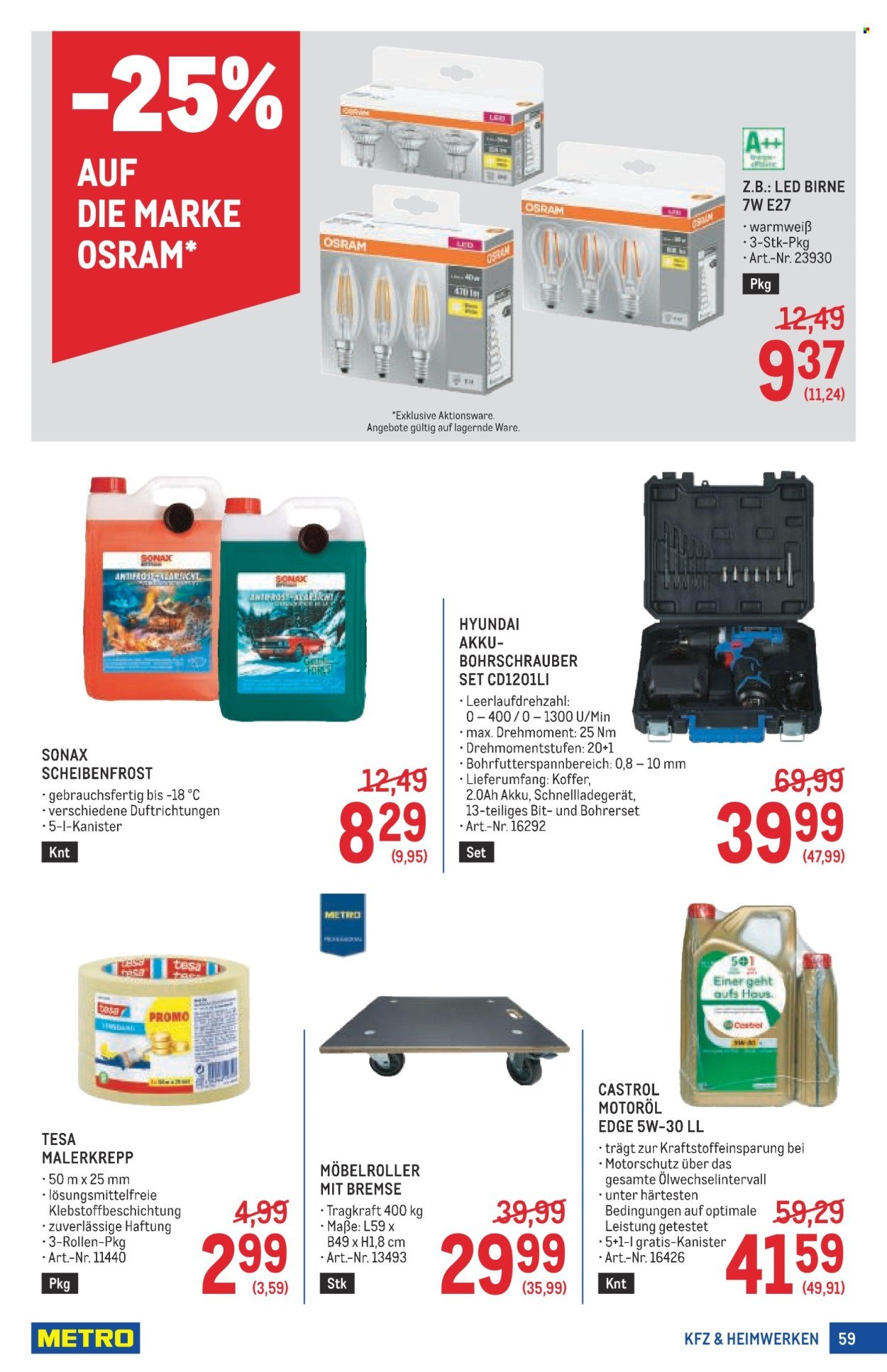 METRO Flugblatt - Profi