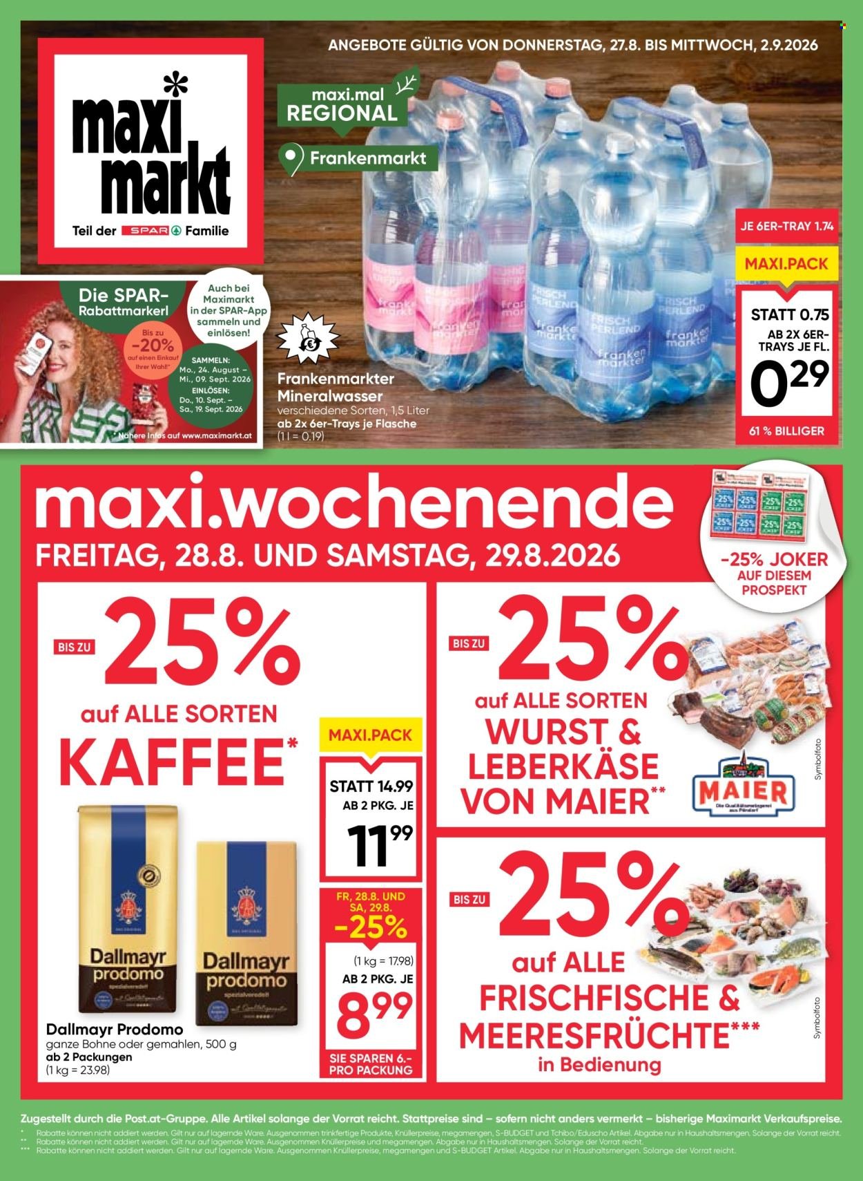 MAXIMARKT Flugblatt - Ab Donnerstag, 27.8.2026