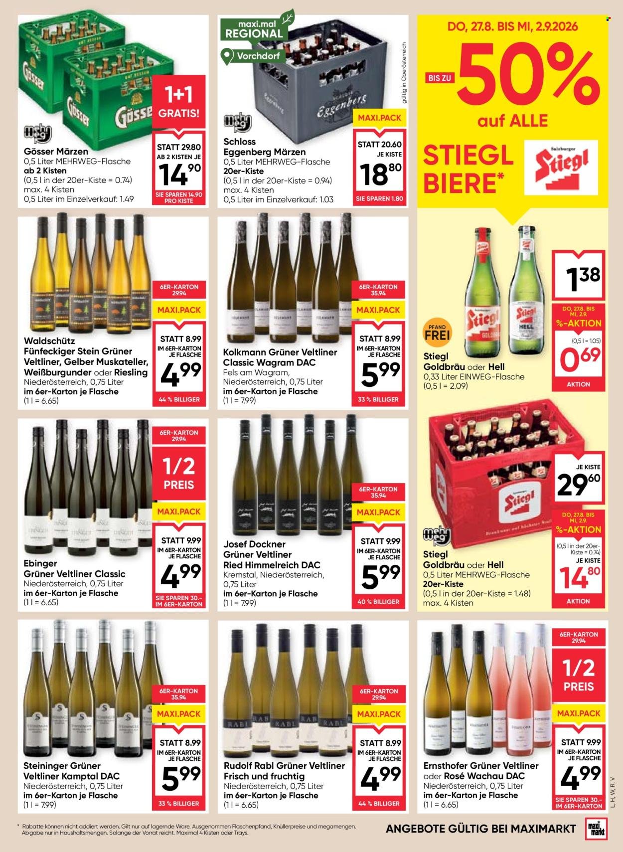 MAXIMARKT Flugblatt - Ab Donnerstag, 27.8.2026