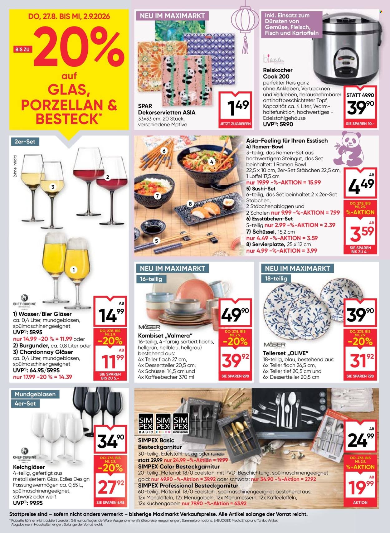 MAXIMARKT Flugblatt - Ab Donnerstag, 27.8.2026