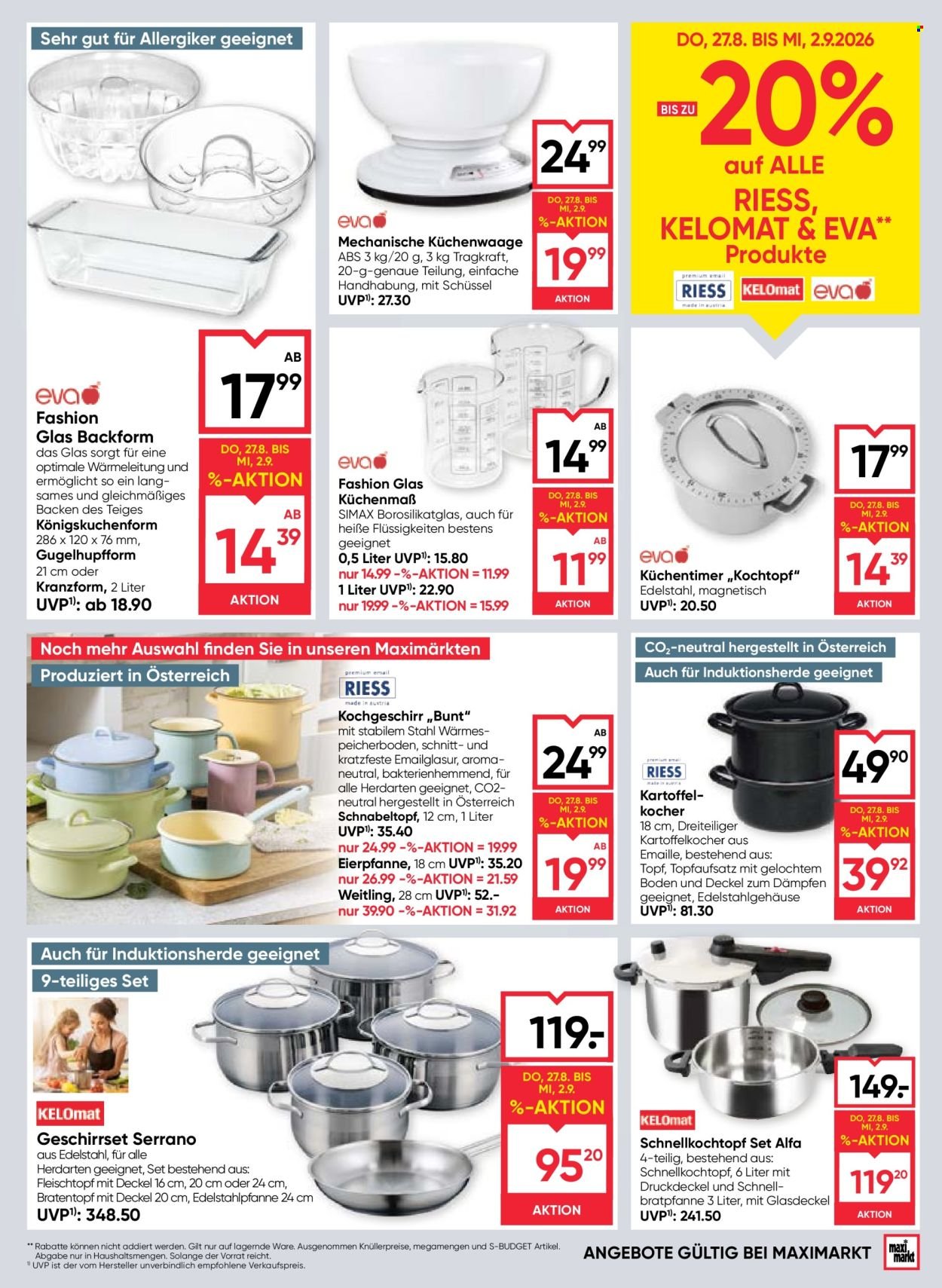 MAXIMARKT Flugblatt - Ab Donnerstag, 27.8.2026
