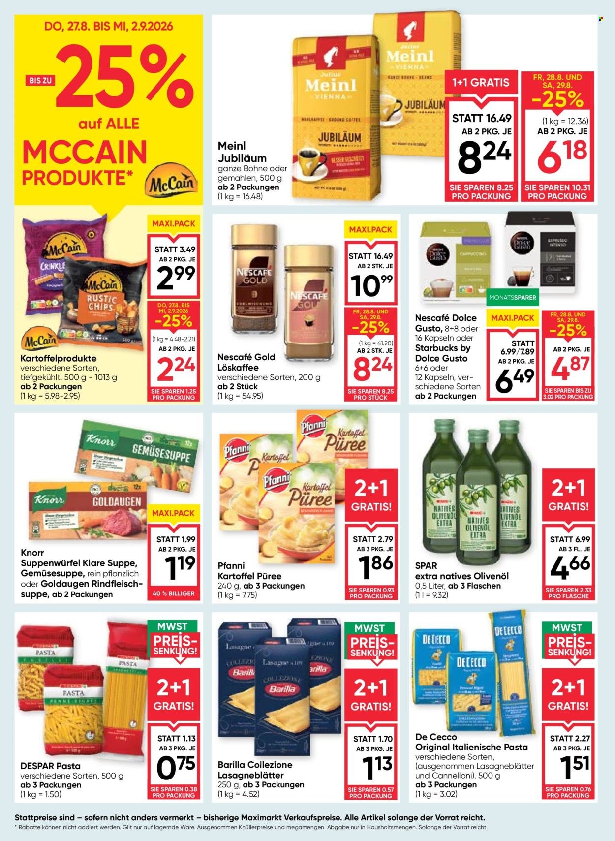 MAXIMARKT Flugblatt - Ab Donnerstag, 27.8.2026