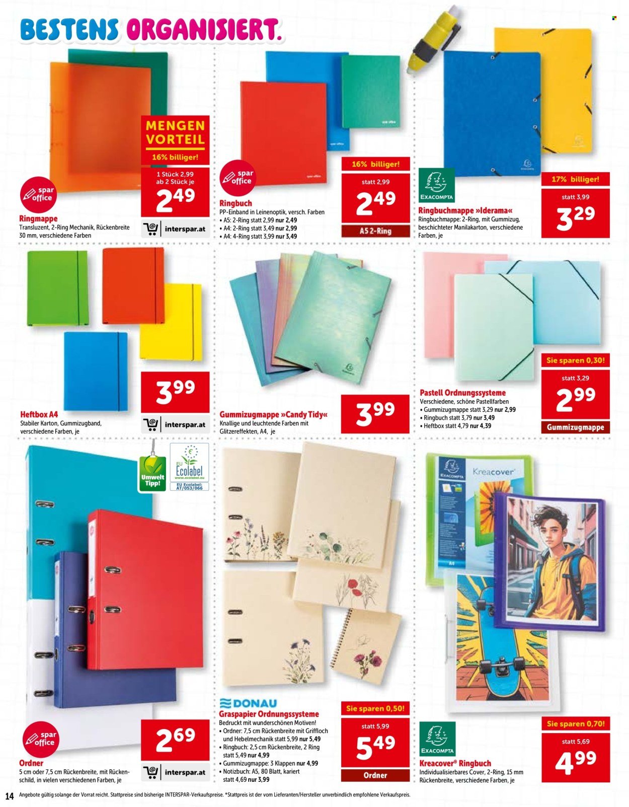 INTERSPAR Flugblatt - Online-Sonderfolder Schule