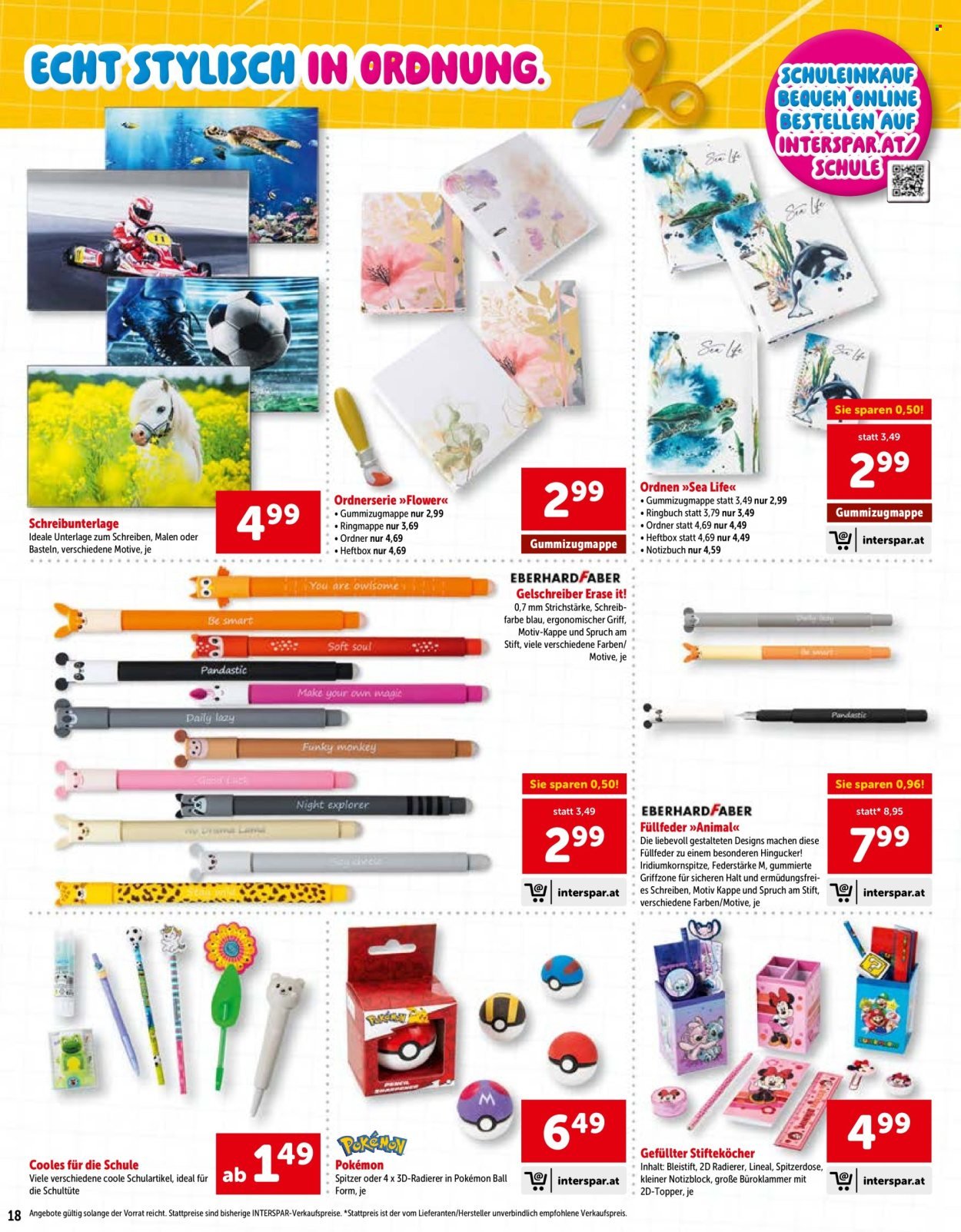 INTERSPAR Flugblatt - Online-Sonderfolder Schule
