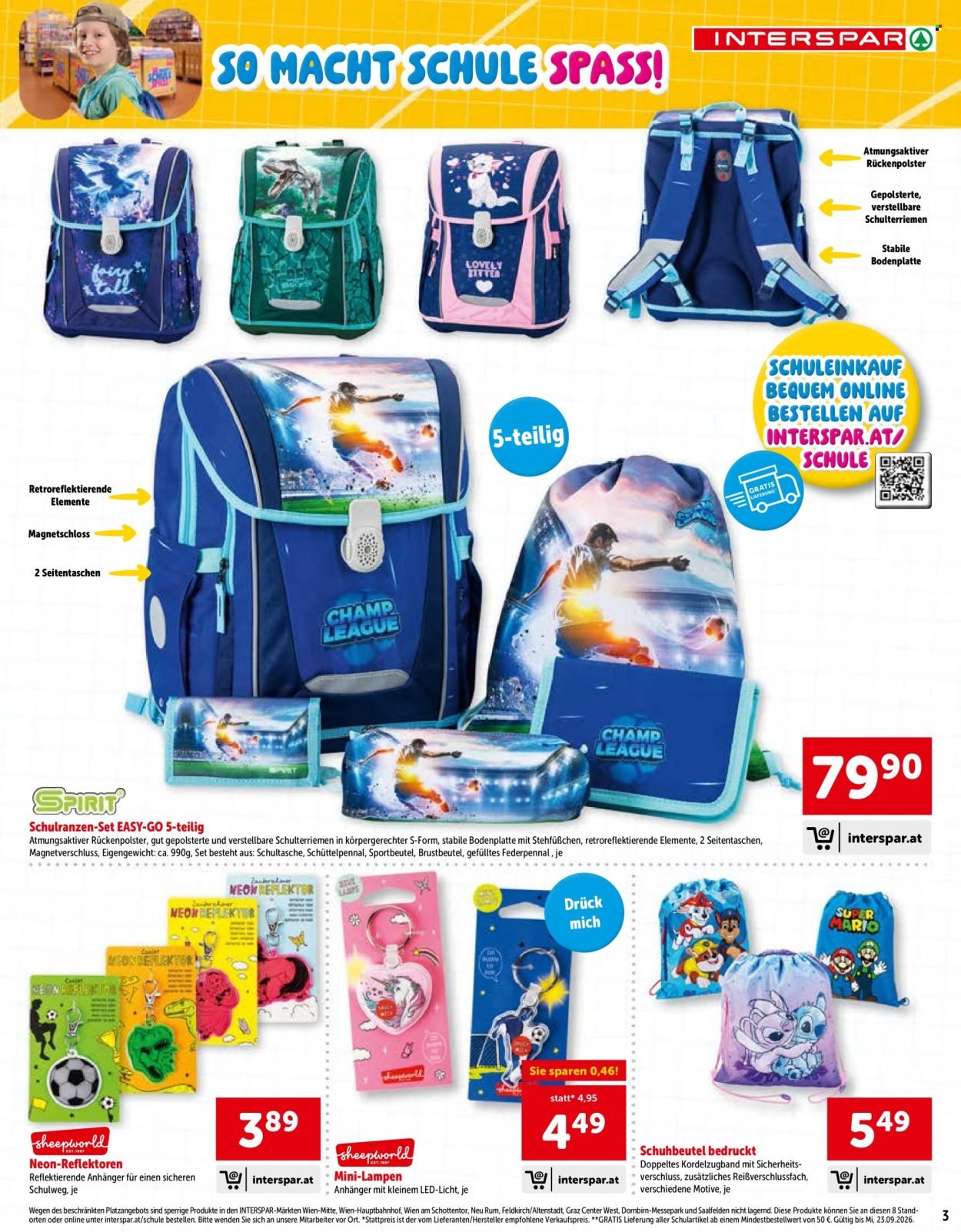 INTERSPAR Flugblatt - Online-Sonderfolder Schule