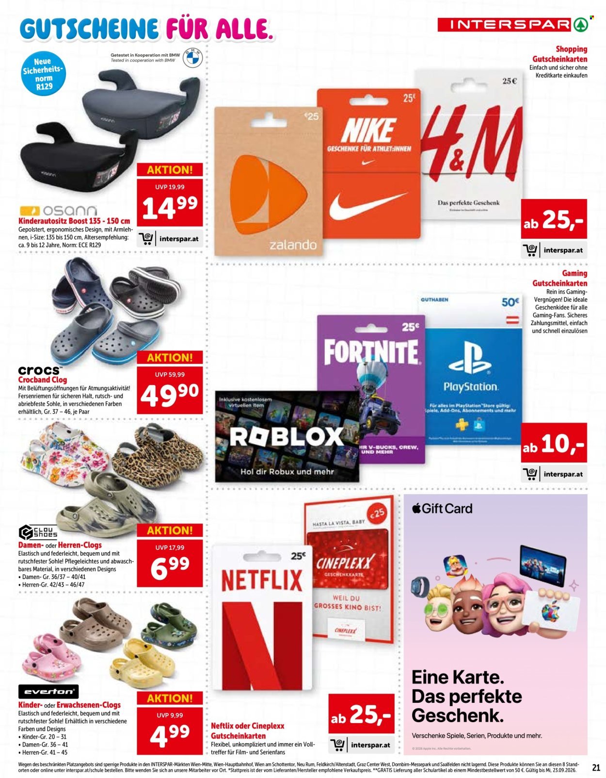INTERSPAR Flugblatt - Online-Sonderfolder Schule