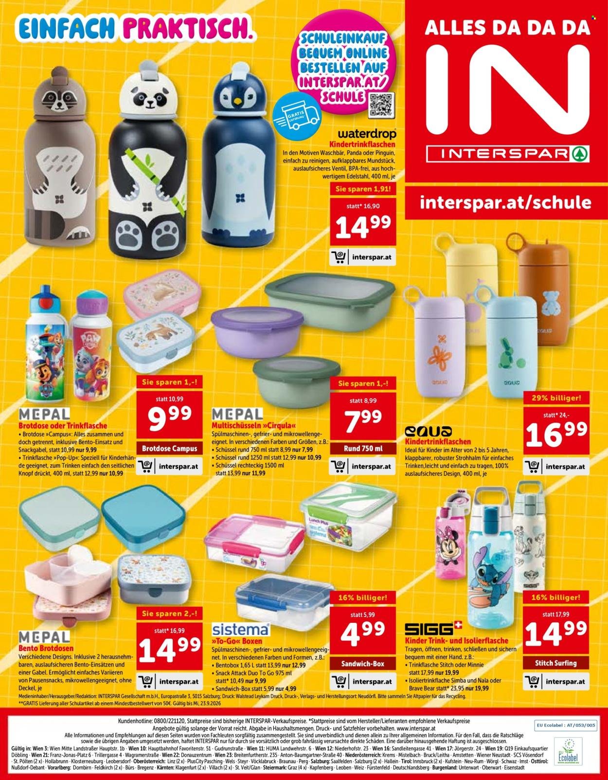 INTERSPAR Flugblatt - Online-Sonderfolder Schule