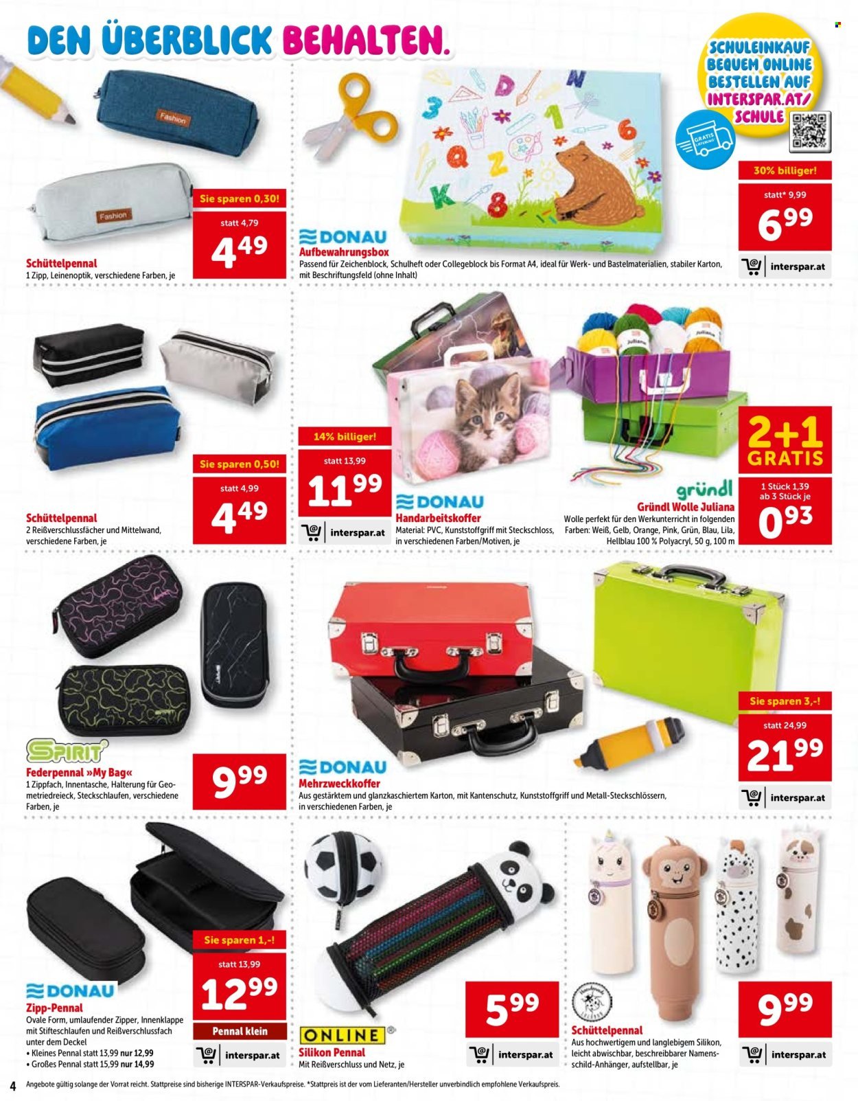 INTERSPAR Flugblatt - Online-Sonderfolder Schule