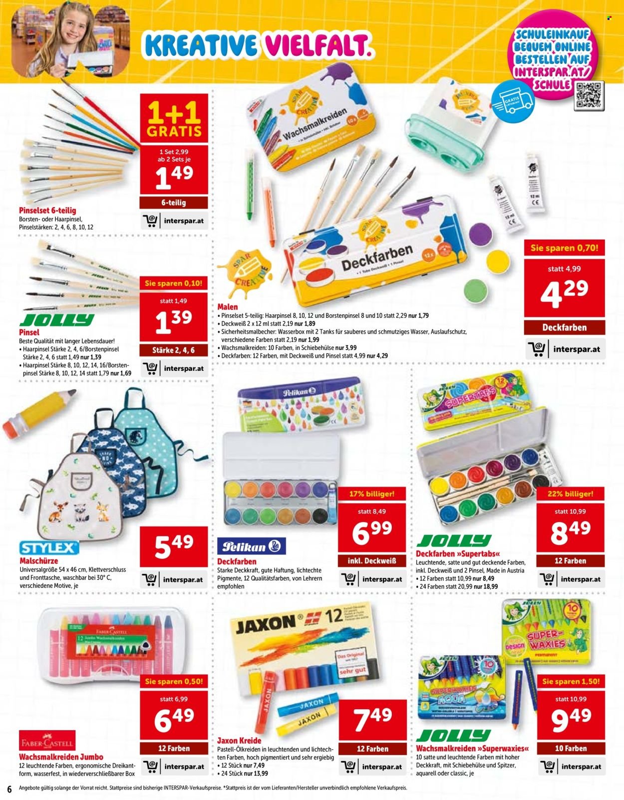 INTERSPAR Flugblatt - Online-Sonderfolder Schule