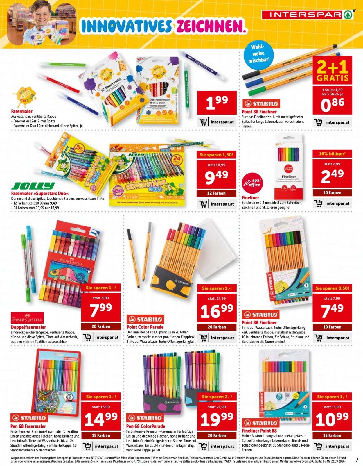 INTERSPAR Flugblatt - Online-Sonderfolder Schule