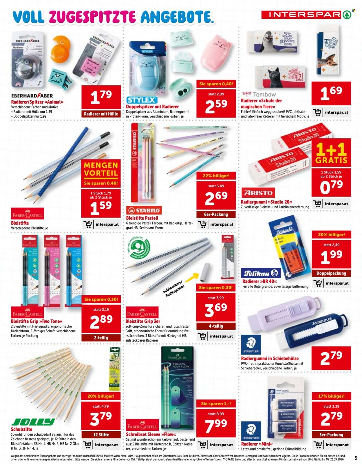 INTERSPAR Flugblatt - Online-Sonderfolder Schule