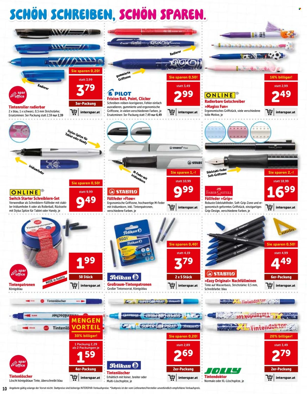 INTERSPAR Flugblatt - Online-Sonderfolder Schule
