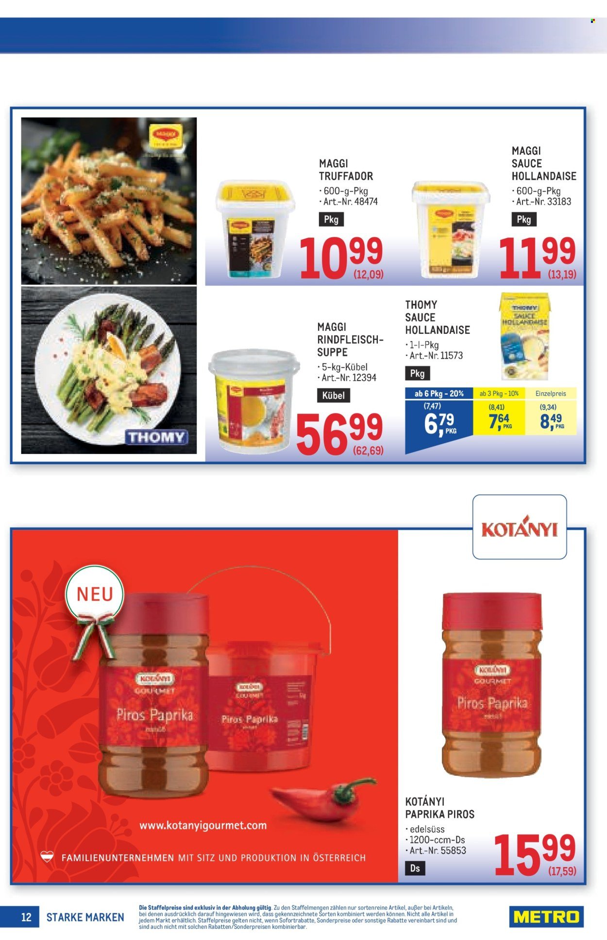 METRO Flugblatt - Starke Marken