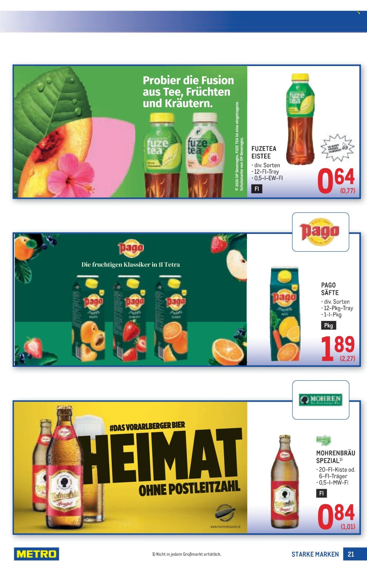 METRO Flugblatt - Starke Marken