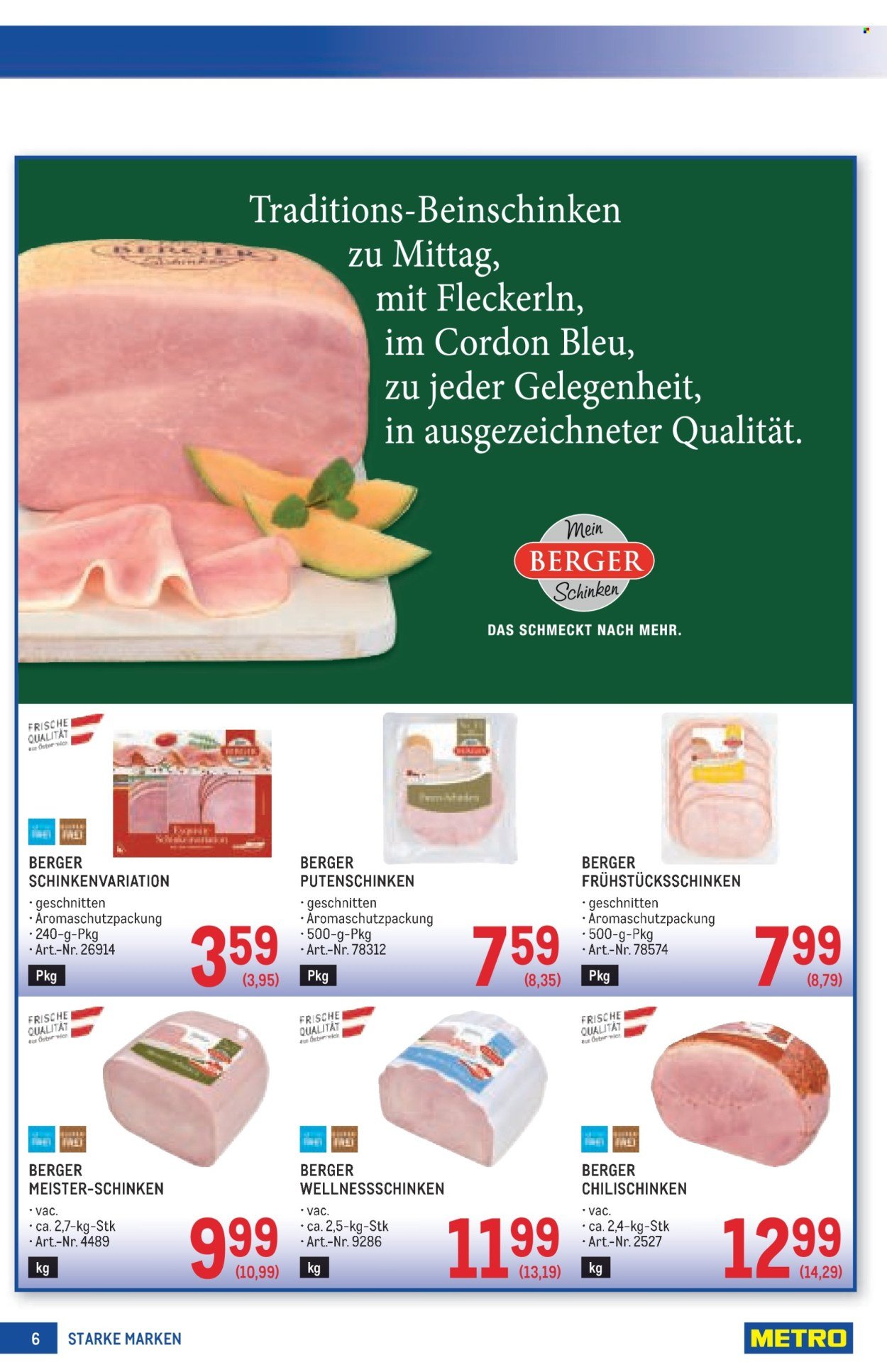 METRO Flugblatt - Starke Marken