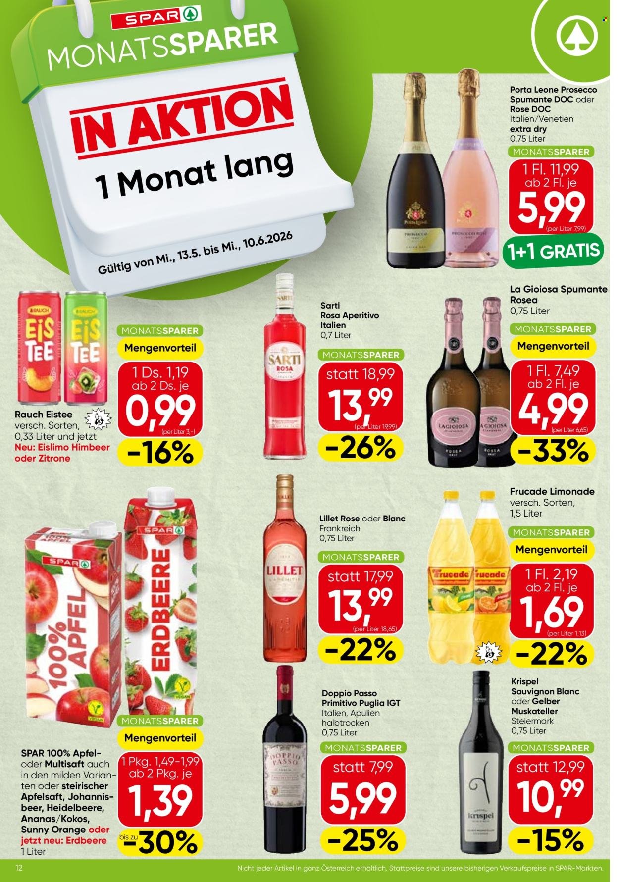 SPAR Flugblatt - Ab Mittwoch, 13.5.2026