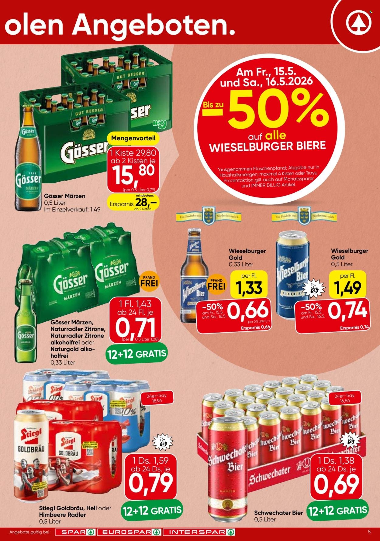 SPAR Flugblatt - Ab Mittwoch, 13.5.2026