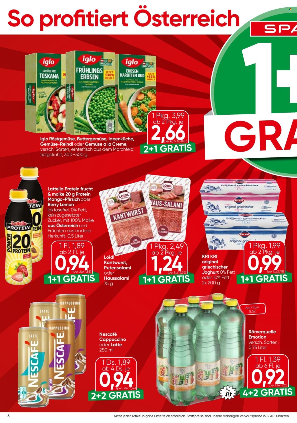 SPAR Flugblatt - Ab Mittwoch, 13.5.2026