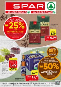 INTERSPAR Flugblatt - Ab Donnerstag, 15.10.2026