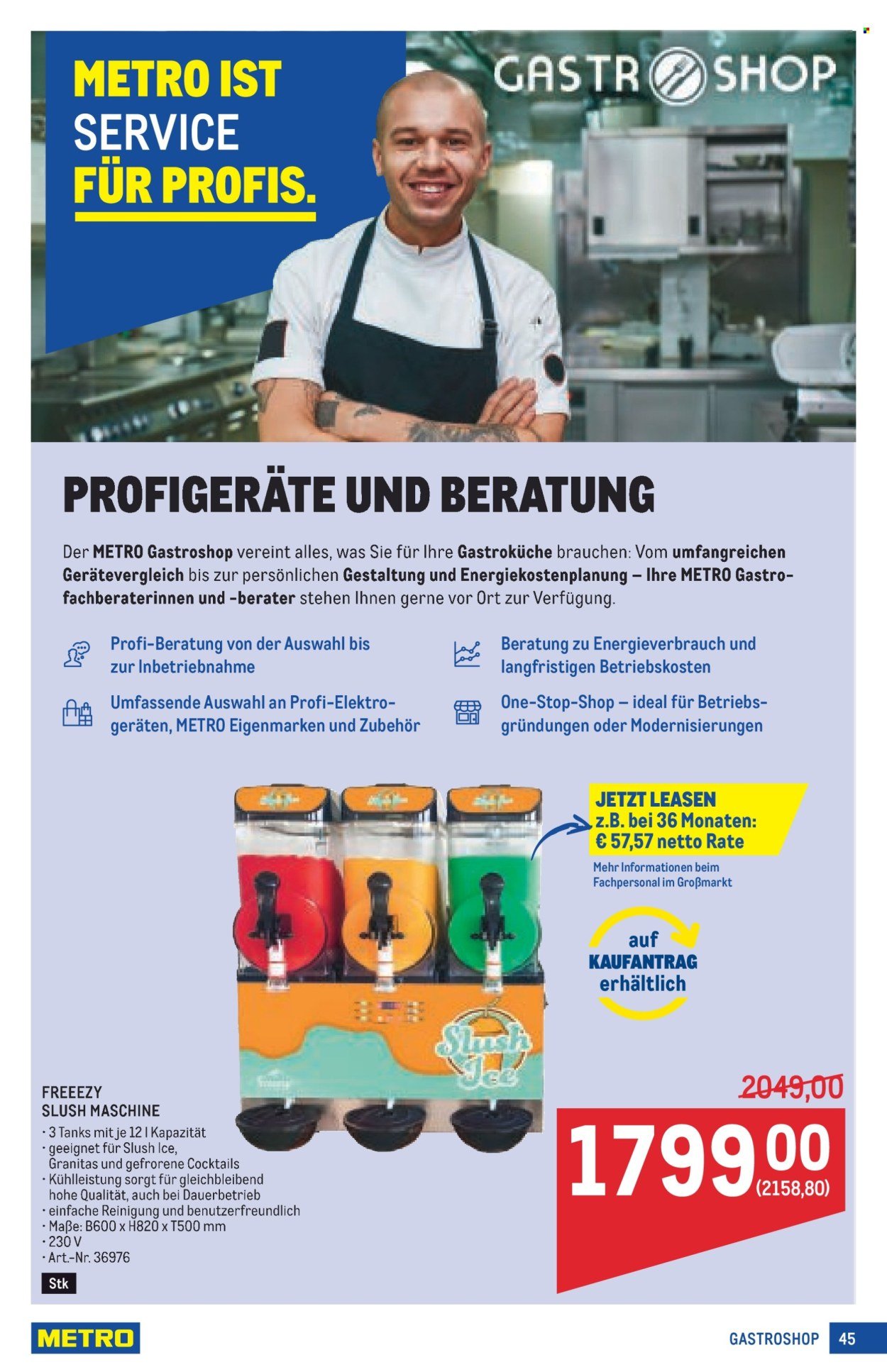 METRO Flugblatt - Profi