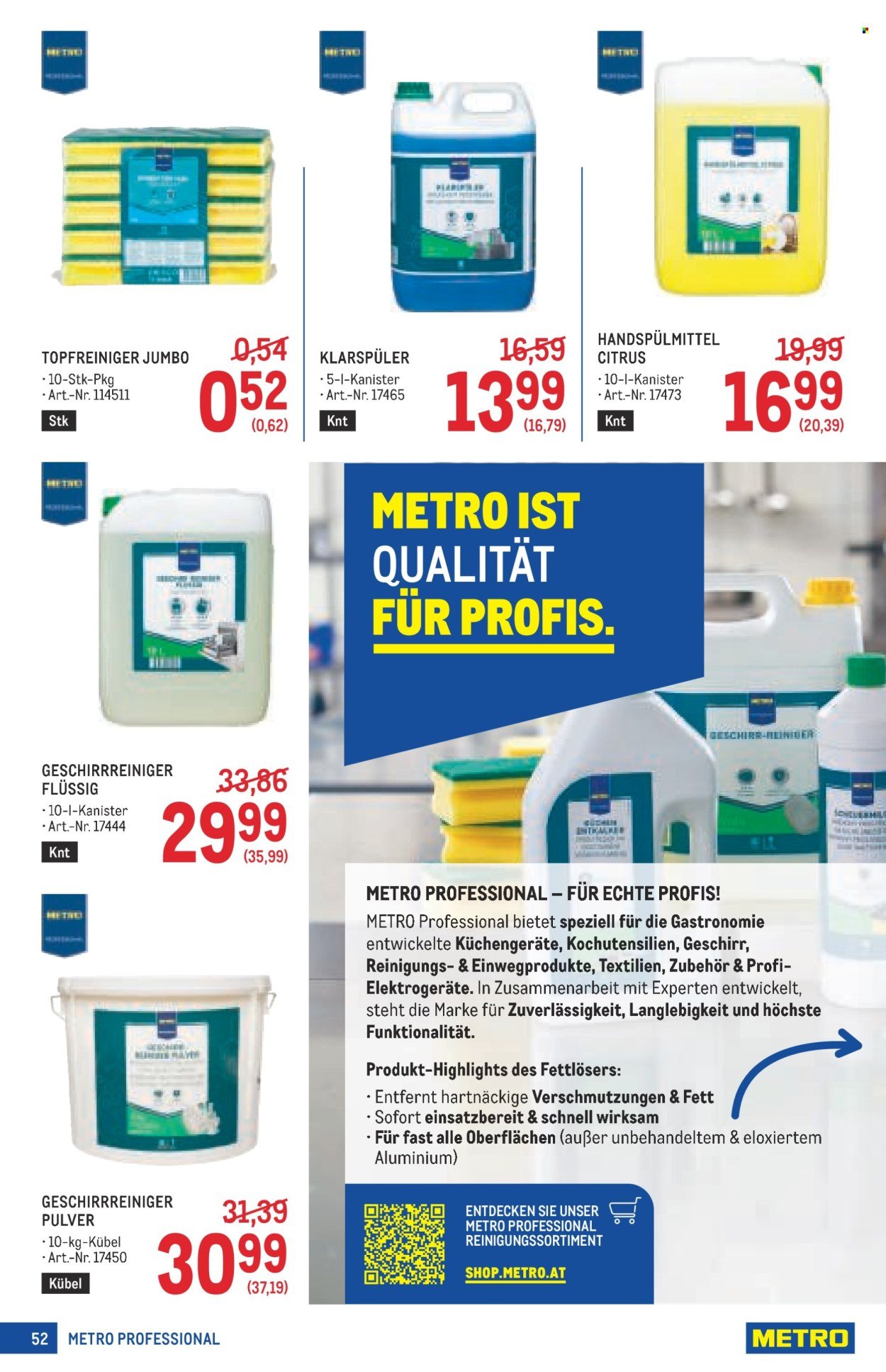 METRO Flugblatt - Profi